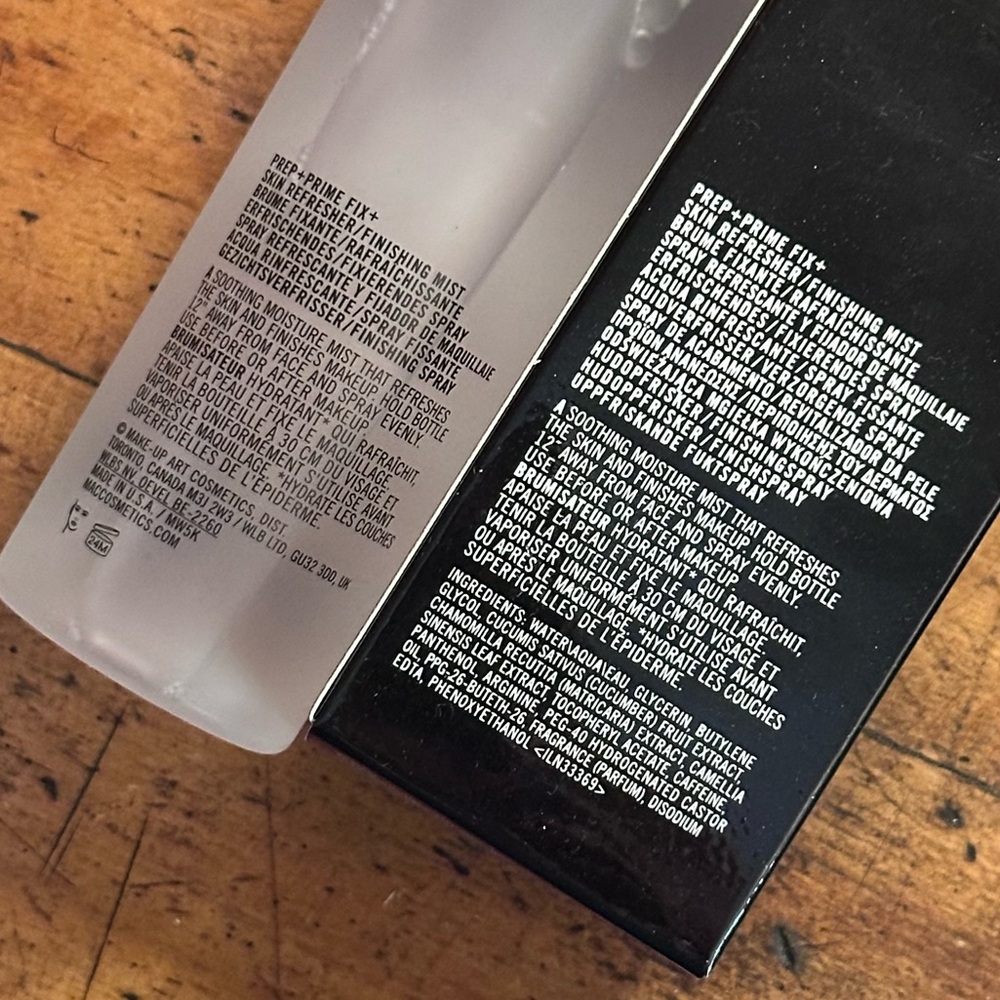 MAC Prep+Prime Fix+ Original Makeup Setter Spray 3.4fl oz - NEW IN BOX - Picture 2 of 2
